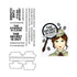 Hero Arts - Case Closed Collection - Clear Stamps & Dies - It's No Mystery-ScrapbookPal