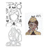 Hero Arts - Case Closed Collection - Clear Stamps & Dies - Miss Detective-ScrapbookPal