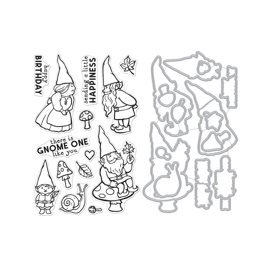 Hero Arts - Clear Stamps & Dies - Happy Gnomes-ScrapbookPal