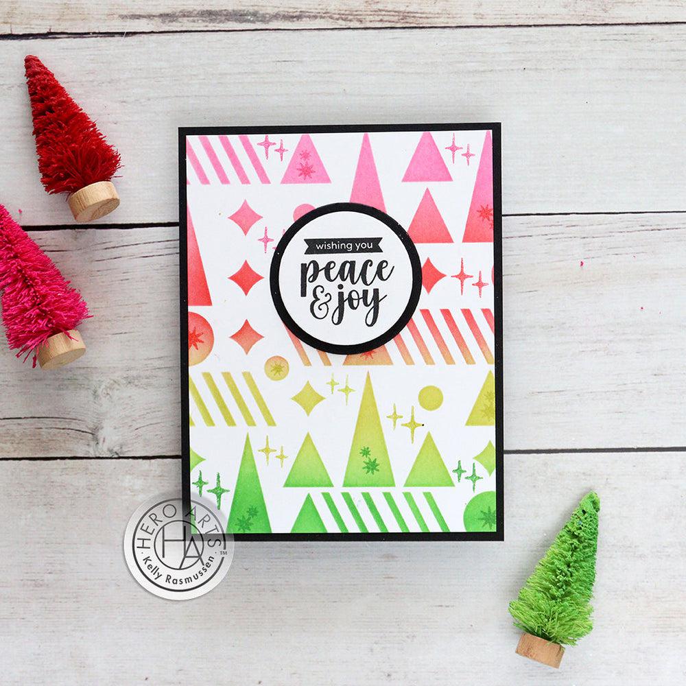 Hero Arts - Clear Stamps - Joyful Christmas Messages-ScrapbookPal