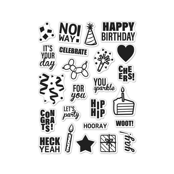 Hero Arts - Clear Stamps - Your Day Messages-ScrapbookPal