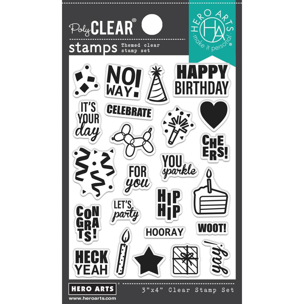 Hero Arts - Clear Stamps - Your Day Messages-ScrapbookPal