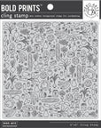 Hero Arts - Cling Stamps - Farmer's Market Bold Prints-ScrapbookPal