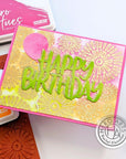 Hero Arts - Cling Stamps - Sunburst Flowers Bold Prints-ScrapbookPal