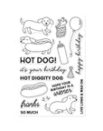 Hero Arts - Coney Club Collection - Clear Stamps - Hot Dog-ScrapbookPal