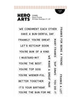 Hero Arts - Coney Club Collection - Clear Stamps - Many Franks-ScrapbookPal