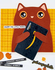 Hero Arts - Cozy Season Collection - Dies - Kitty Squeezer-ScrapbookPal