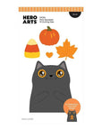 Hero Arts - Cozy Season Collection - Dies - Kitty Squeezer-ScrapbookPal