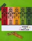 Hero Arts - Crackin' Christmas Collection - Clear Stamps - A Little Nuts-ScrapbookPal