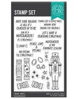 Hero Arts - Crackin' Christmas Collection - Clear Stamps - A Little Nuts-ScrapbookPal