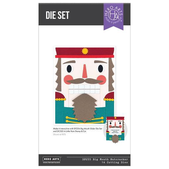 Hero Arts - Crackin' Christmas Collection - Dies - Big Mouth Nutcracker Bundle-ScrapbookPal