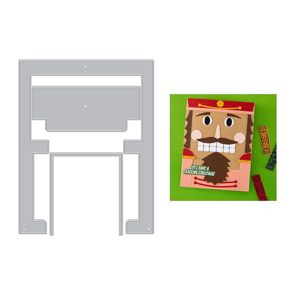 Hero Arts - Crackin' Christmas Collection - Dies - Big Mouth Slider-ScrapbookPal
