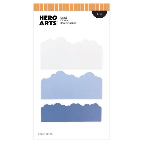 Hero Arts - Don't Stop Believing Collection - Dies - Clouds-ScrapbookPal