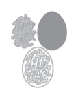 Hero Arts - Eggstra Special Collection - Letterpress + Foil Plate & Cut - Happy Easter-ScrapbookPal