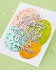 Hero Arts - Eggstra Special Collection - Letterpress + Foil Plate & Cut - Happy Easter-ScrapbookPal