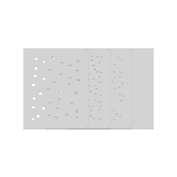 Hero Arts - Eggstra Special Collection - Stencils - Color Layering Confetti-ScrapbookPal