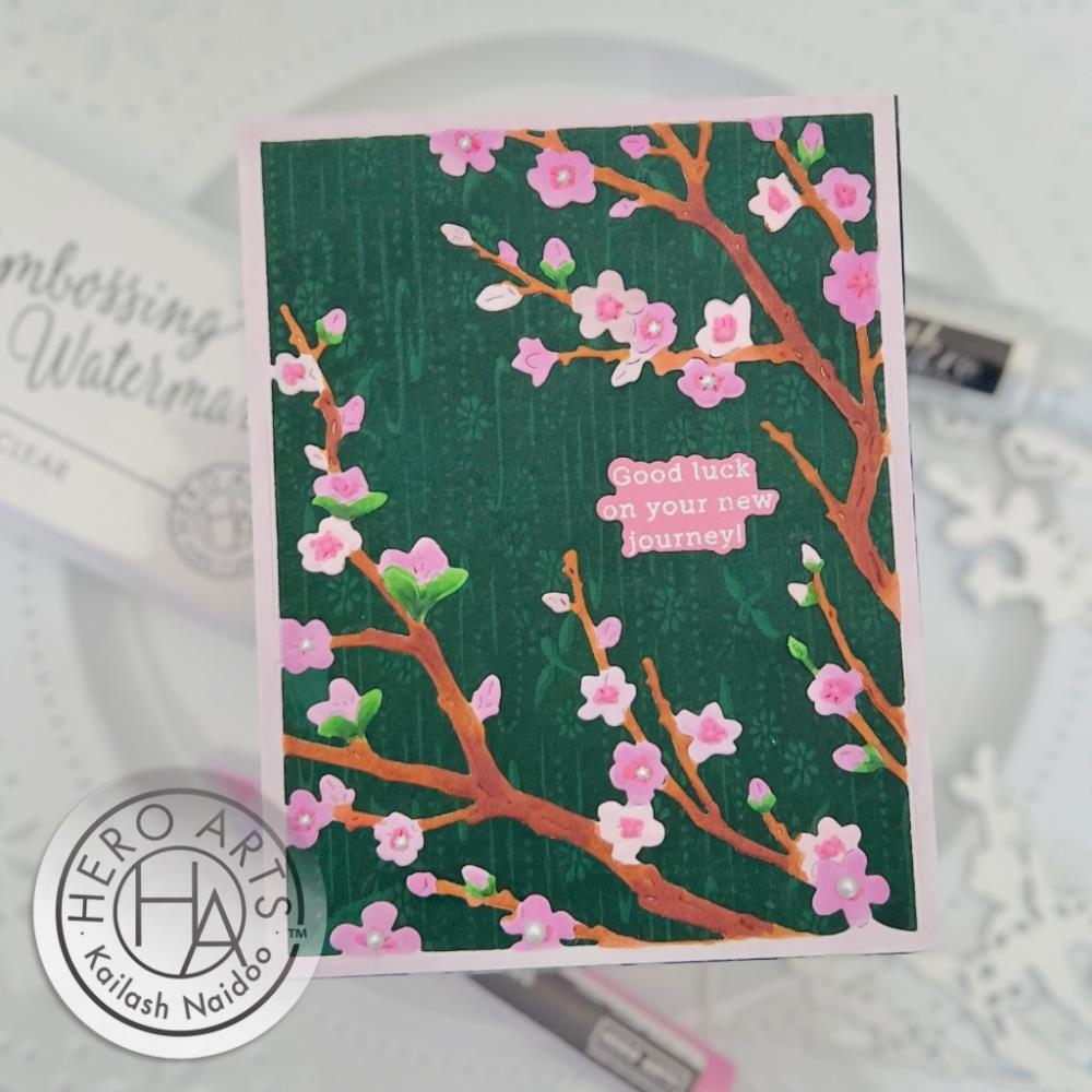 Hero Arts - Fancy Dies - Cherry Blossom Cover Plate-ScrapbookPal