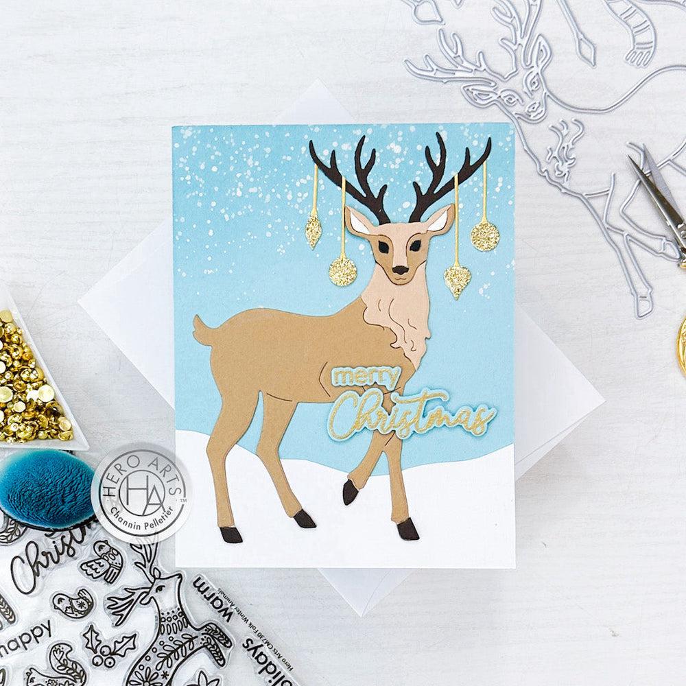 Hero Arts - Fancy Dies - Holiday Reindeer-ScrapbookPal