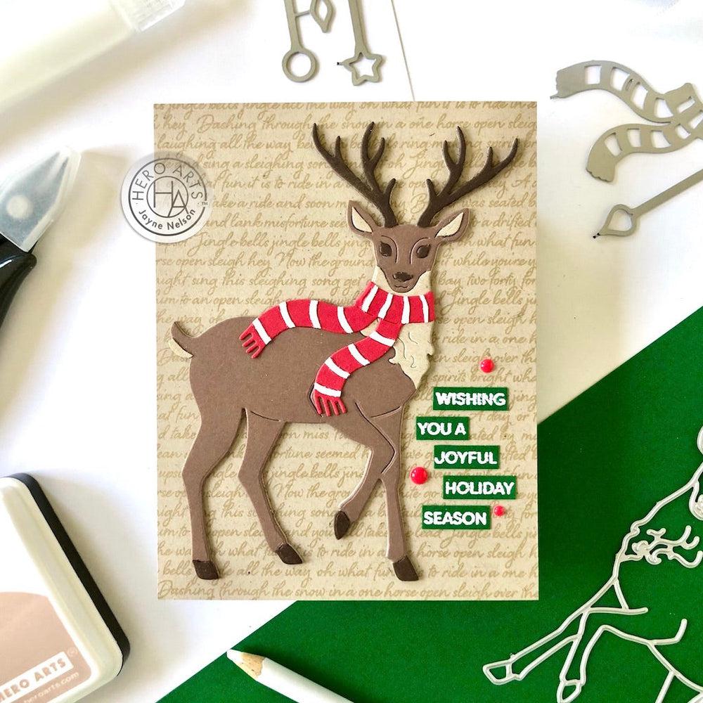 Hero Arts - Fancy Dies - Holiday Reindeer-ScrapbookPal