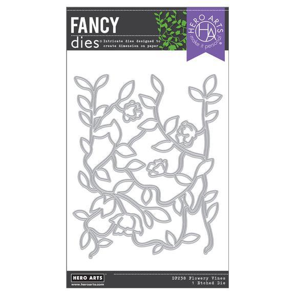 Hero Arts - Fancy Dies - In The Garden Collection - Flowery Vines-ScrapbookPal