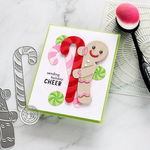 Hero Arts - Fancy Dies - Peeking Gingerbread Man-ScrapbookPal