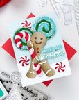 Hero Arts - Fancy Dies - Peeking Gingerbread Man-ScrapbookPal