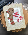 Hero Arts - Fancy Dies - Peeking Gingerbread Man-ScrapbookPal