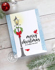 Hero Arts - Fancy Dies - Snowy Street Lamp-ScrapbookPal
