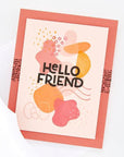 Hero Arts - Fresh Flowers Collection - Clear Stamps - Organic Shapes-ScrapbookPal