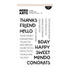 Hero Arts - Fresh Flowers Collection - Clear Stamps - Perfect Pairs-ScrapbookPal