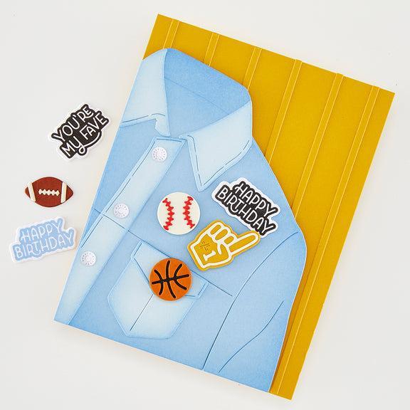 Hero Arts - Friends With Flair Collection - Dies - Got Flair?-ScrapbookPal