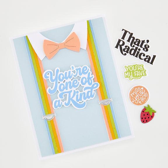 Hero Arts - Friends With Flair Collection - Dies - Suspenders-ScrapbookPal