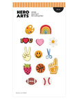 Hero Arts - Friends With Flair Collection - Dies - Got Flair?-ScrapbookPal