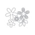 Hero Arts - Friendship Blooms Collection - Fancy Dies - Large Flower Layering-ScrapbookPal