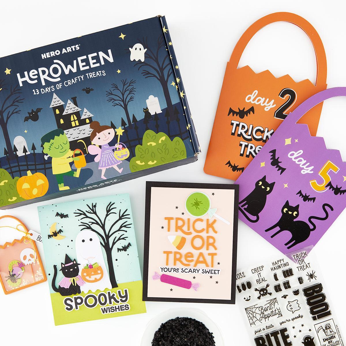 Hero Arts - HEROWeen: 13 Days of Crafty Treats-ScrapbookPal
