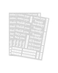 Hero Arts - Hero Transfers - Must Have Messages-ScrapbookPal