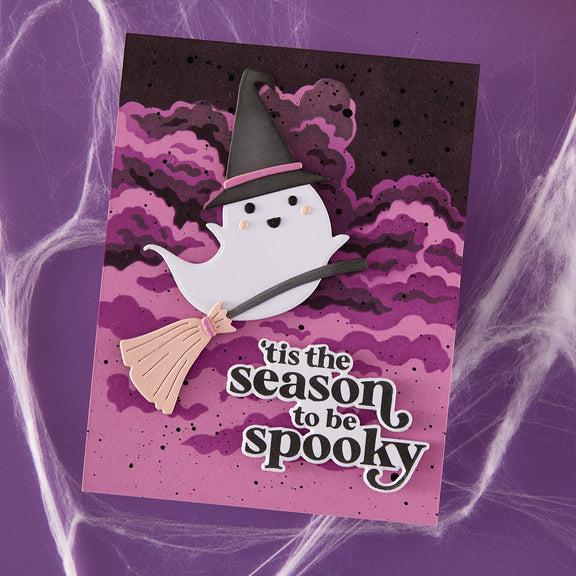 Hero Arts - Hocus Pocus Collection - Clear Stamps - Season’s Creepings-ScrapbookPal