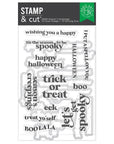 Hero Arts - Hocus Pocus Collection - Stamp & Cut - Season's Creepings-ScrapbookPal