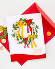 Hero Arts - Home for the Holidays Collection - Dies - Winter Wreath Accessories-ScrapbookPal