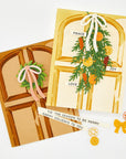 Hero Arts - Home for the Holidays Collection - Stencils - Front Door-ScrapbookPal