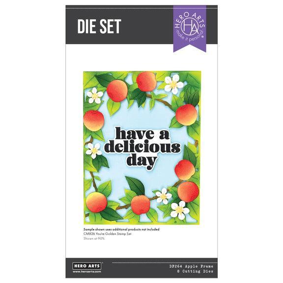 Hero Arts - I Pick You Collection - Dies - Apple Frame-ScrapbookPal