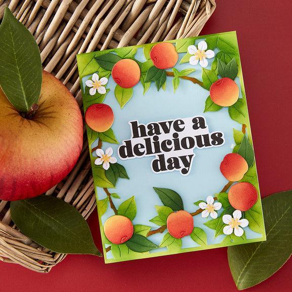 Hero Arts - I Pick You Collection - Dies - Apple Frame-ScrapbookPal