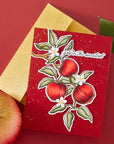 Hero Arts - I Pick You Collection - Stamp & Cut - Apple Branch-ScrapbookPal