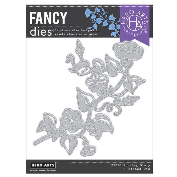 Hero Arts - In The Garden Collection - Fancy Dies - Morning Glory-ScrapbookPal