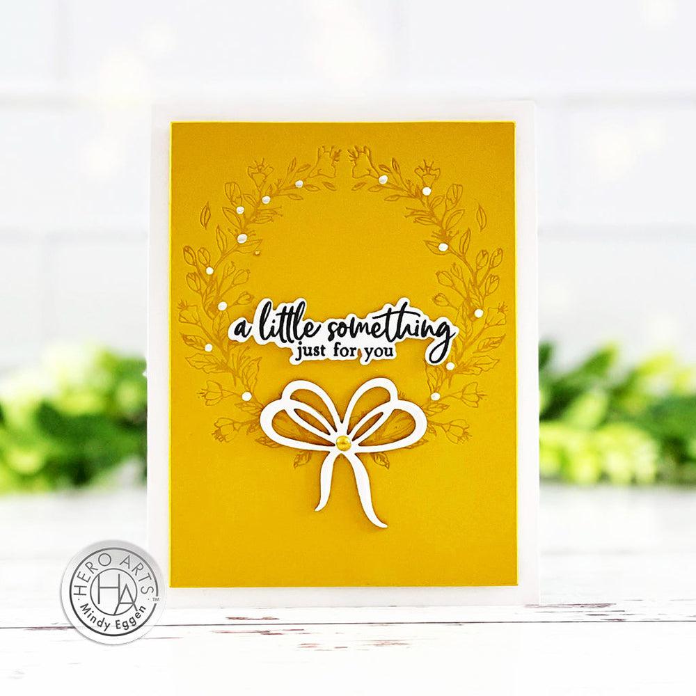 Hero Arts - Letterpress &amp; Foil Plate - Antique Bee-ScrapbookPal