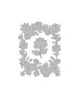 Hero Arts - Lovely Letterpress Collection - Letterpress + Foil Plate - Floral Border-ScrapbookPal
