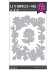 Hero Arts - Lovely Letterpress Collection - Letterpress + Foil Plate - Floral Border-ScrapbookPal