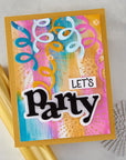 Hero Arts - Lovely Letterpress Collection - Letterpress + Foil Plate - Starbursts Set-ScrapbookPal