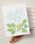 Hero Arts - Lovely Letterpress Collection - Press Pates - Hello & Thank You-ScrapbookPal