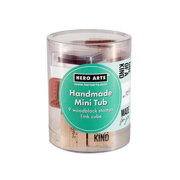 Hero Arts - Mini Tub Woodblock Stamps - Handmade-ScrapbookPal